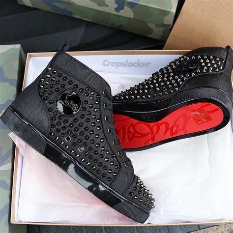 Christian Louboutin Louis Spikes Satin” Designer Shoes Christian