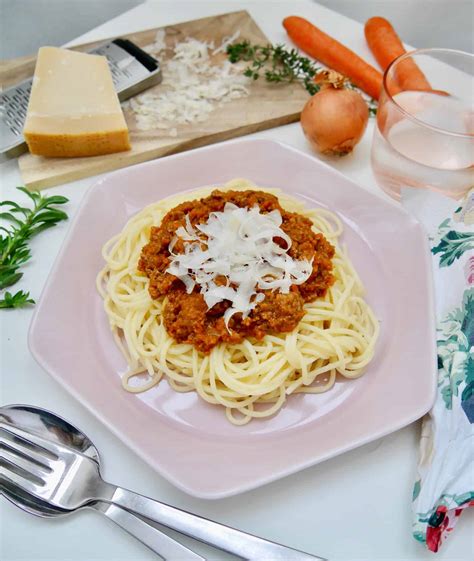 Spaghetti La Bolognese Mit Extra Gem Sekick Schmeckt Auch Kindern