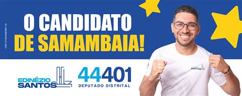 Campanha Pol Tica Deputado Distrital Edin Zio Santos On Behance