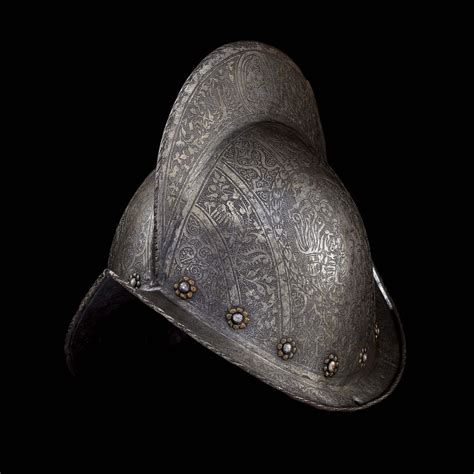 An Etched Morion Germany Circa 1580