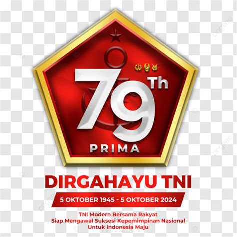 The Official Logo Of The 79th Anniversary Of The Indonesian National