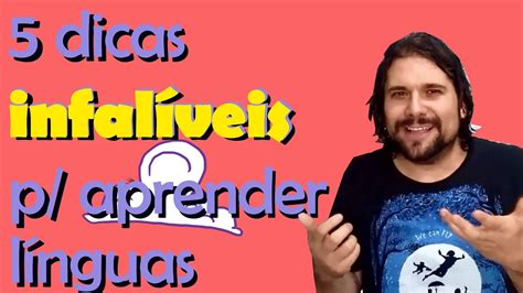 5 DICAS INFALÍVEIS PARA APRENDER INGLÊS YouTube