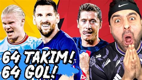 64 TAKIM 64 GOL SEZONUN EN GÜZEL GOLLERİ MANCHESTER CİTY