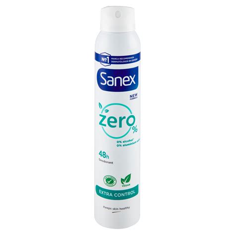 Sanex Deodorante Spray Zero Extra Control Protezione H Ml