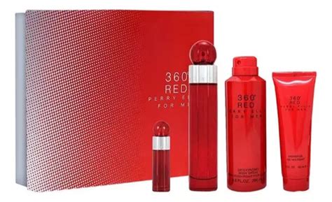 Set Perry Ellis Red Eau Toilette Para Hombre