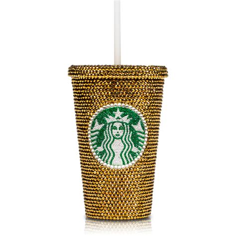 Classic Starbucks Cup Gold Americano Crystals