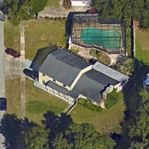 Bob Ross' House (Deceased) in Orlando, FL (Google Maps)