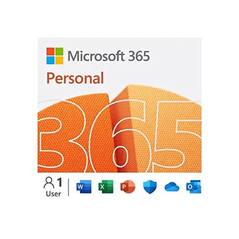 Microsoft 365 Personal For 1 User Windows Mac 12 Month 1 Year