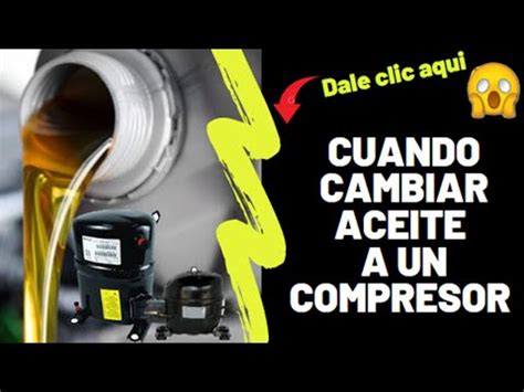 Tabla De Cantidad De Aceite Para Compresores Rotativo Y Como Saber