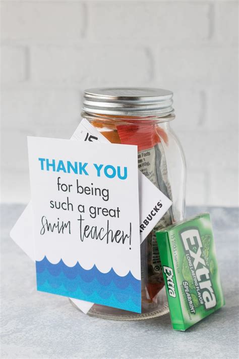 Free Printable Swim Teacher Coach Thank You Cards Rose Clearfield