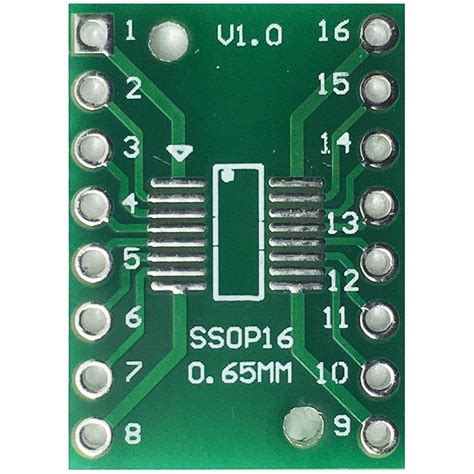 Adaptor Pcb Dublu Placat Ssop Sop