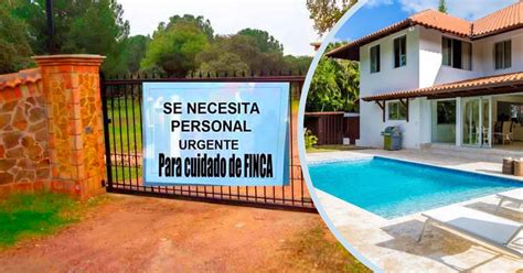 Se Busca Personal O Pareja Para El Cuidado De Finca Trabajo En Linea