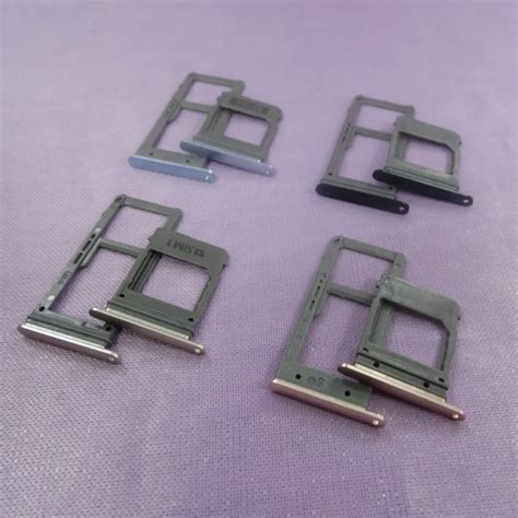 Single Sim & Dual Sim SIM Card Tray Sim Slot SD Card Holder Adapter ...