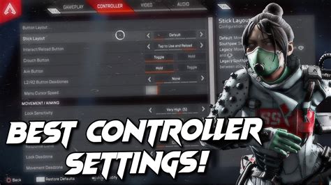 Best Controller Setting For Apex Legends Season 5 Youtube