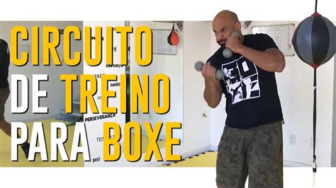 CIRCUITO DE TREINO PARA BOXE BOXE Aula De Boxe E Desafio Para O