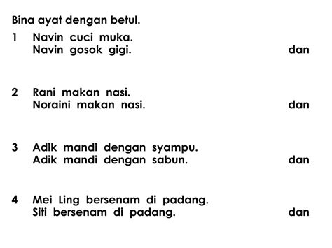 Kertas Latihan Kata Hubung Ppt