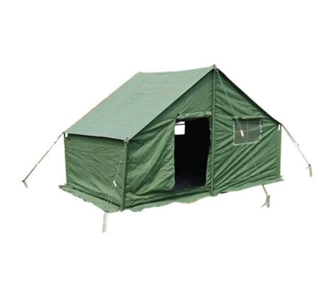 Waterproof Disaster Relief Canvas Wall Tent Desert Heavy Duty Tents - Single Tent and Soldier ...