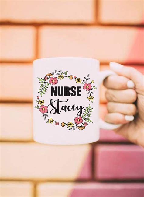 Nurse Mug Nurse Gifts Personalized Mug Gifts For Nurse Etsy