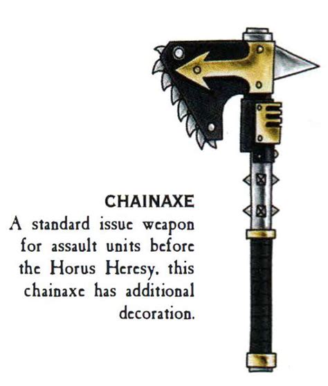 Chain Weapons Warhammer 40k Wikia