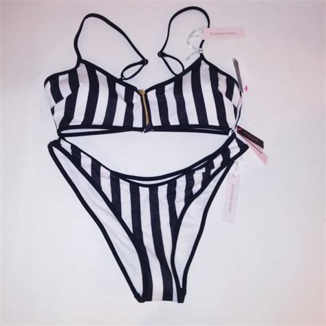 Victoria S Secret Swim Victoria Secret Swim Bikini Top Bottom Black