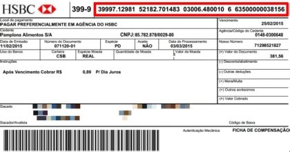 Código de barras para pagar contas e boletos: Caixa, BB, Santander e