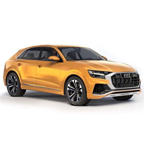 Audi Q8 2023 - 3D Model by podshyvalov