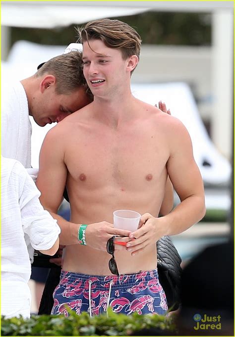 Patrick Schwarzenegger Shirtless In Miami Photo Photo