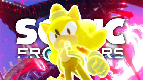 Sonic Frontiers Holiday Cheer Suit Now Playable W Super Sonic Youtube