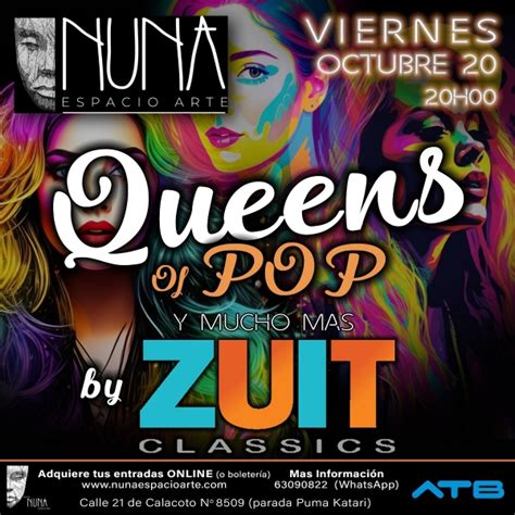 Queens Of Pop By Zuit Classics Nuna Espacio Arte