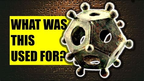 The Mysterious Roman Dodecahedron Unraveling Its Secrets Youtube