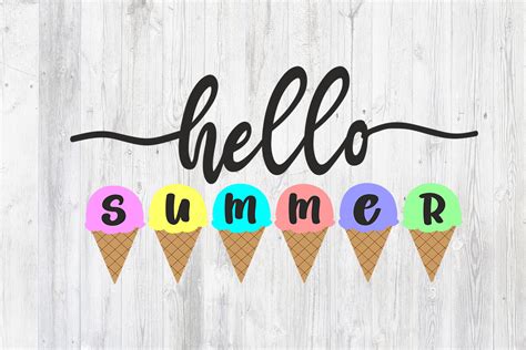 Hello Summer Popsicle Svg Graphic By Easydesignforyou · Creative Fabrica