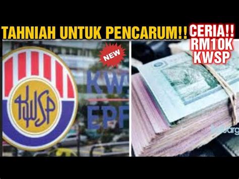 Alhamdulillah Tahniah Untuk Semua Pencarum Yang Layakceria Rm K