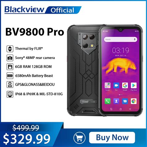 Blackview Bv Pro Global First Thermal Imaging Smartphone Helio P