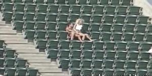 Couple Having Sex At The Stadium Tnaflix