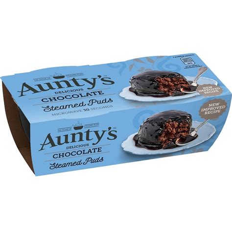 Aunty S Chocolate Steamed Puddings X G Walmart