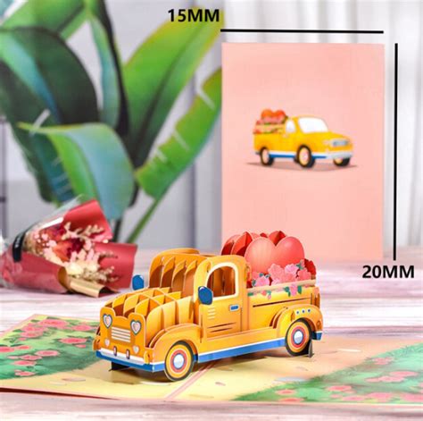 3D Pop Up Karte Auto 3D Pop Up Karten