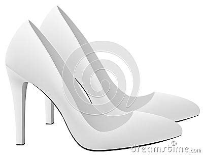 Classic Blank High Heels Shoes Template Stock Photos Image 32053763