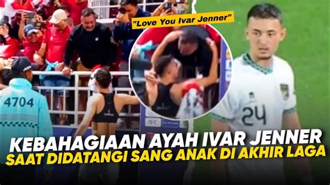 Jauh² dari Belanda Demi Nonton Jenner Bangganya Ayah Ivar Jenner di