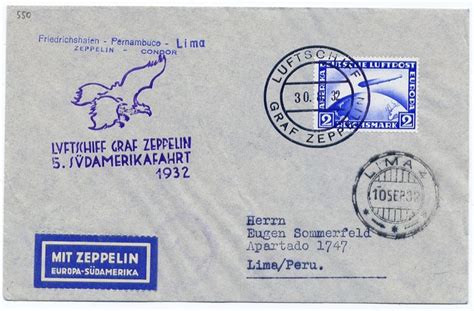 Impero Tedesco 1932 Zeppelin LZ 127 5 SAF Catawiki