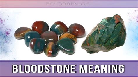 Bloodstone Meaning Origin Healing Benefits And Metaphysical