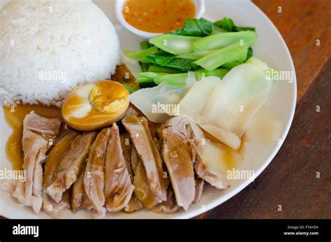 rice with roast duck Stock Photo - Alamy