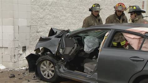 Woman In Her 80s In Life Threatening Condition After Car Crashes Into