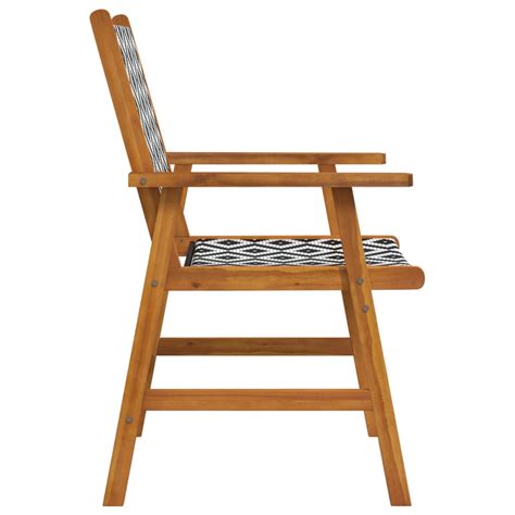 Chaises De Jardin 2 Pcs Bois D Acacia Solide SALALIS SP119622