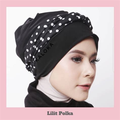 Jual Turban Lilit Polka Shopee Indonesia