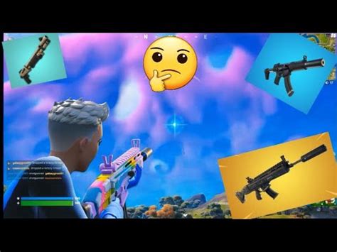 FORTNITE SICK GAMEPLAY OF THE SUPPRESSED SMG SUPPRESSED AR STRIKER