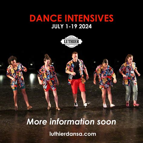 Dance Intensives Escola Luthier Dansa