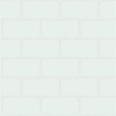 56.4 sq. ft. Ceramica White Subway Tile Wallpaper-2900-41460 - The Home ...