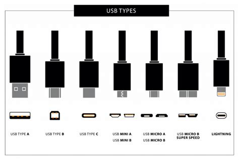 Tipos De Entradas De Cargadores Para M Vil Usb C Al Poder