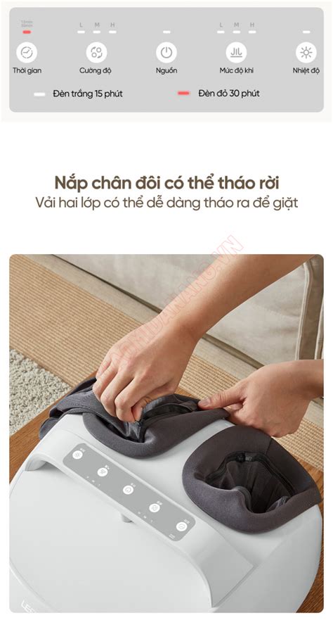 Máy massage chân Xiaomi Leravan LJ-ZJ008