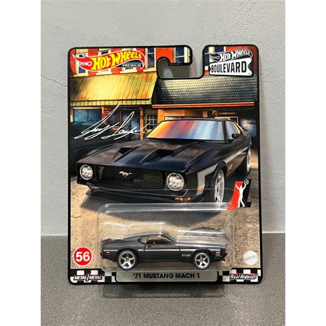 林蔭大道 Hot Wheels Premium 風火輪 Ford Mustang Mach 1 Boulevard 蝦皮購物